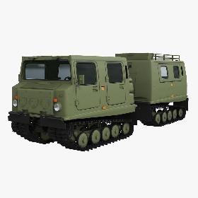 Bandvagn Bv 206 3D model